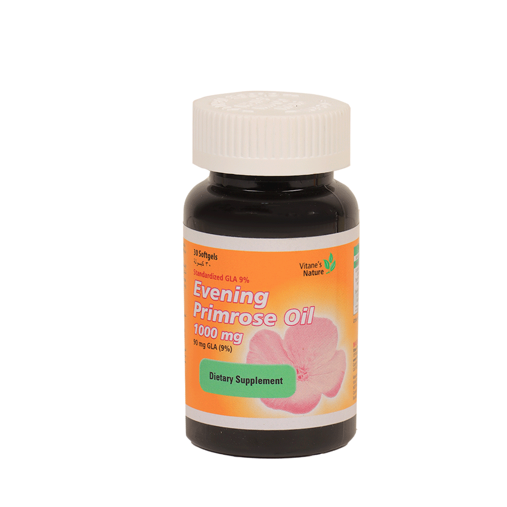 زيت زهرة الربيع المسائية تركيز 1000مجم - 30 كبسولة