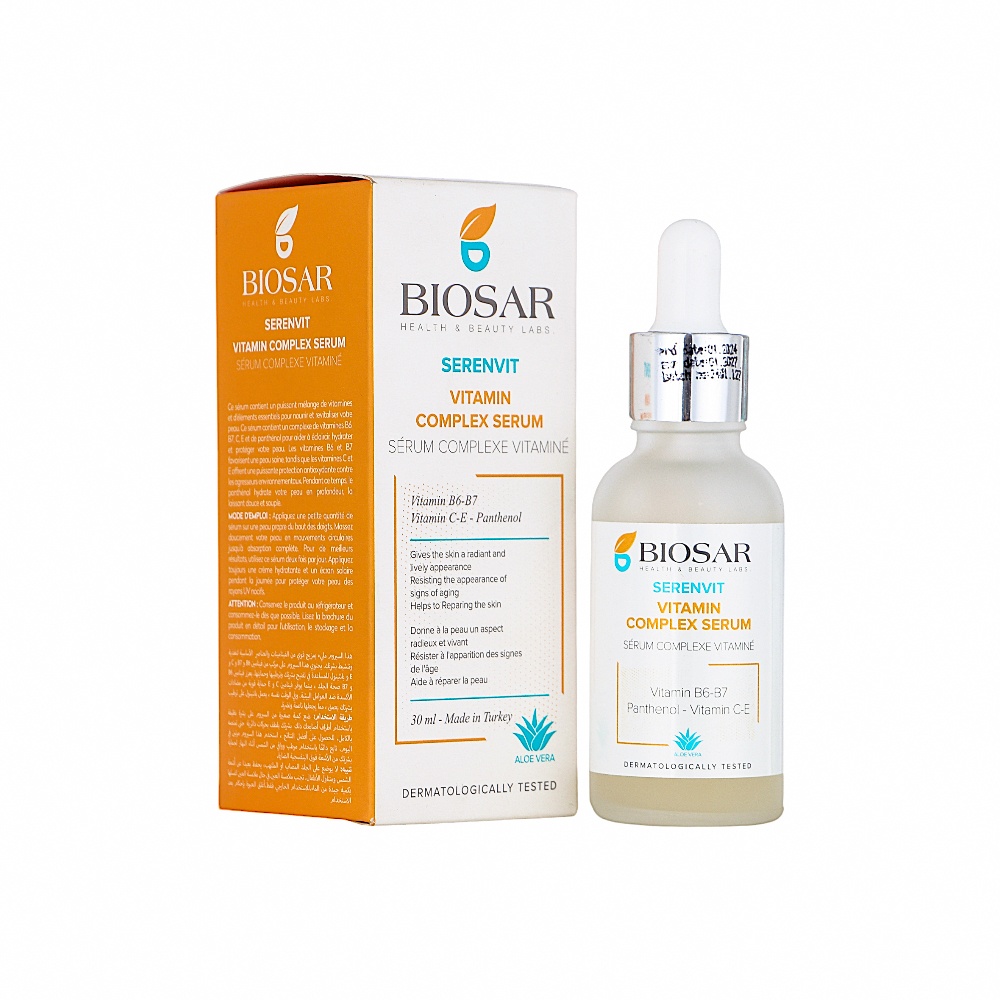 بيوسار سيرنفت سيروم فيتامين كومبلكس لتغذية و تجديد البشرة  - 30 مل 