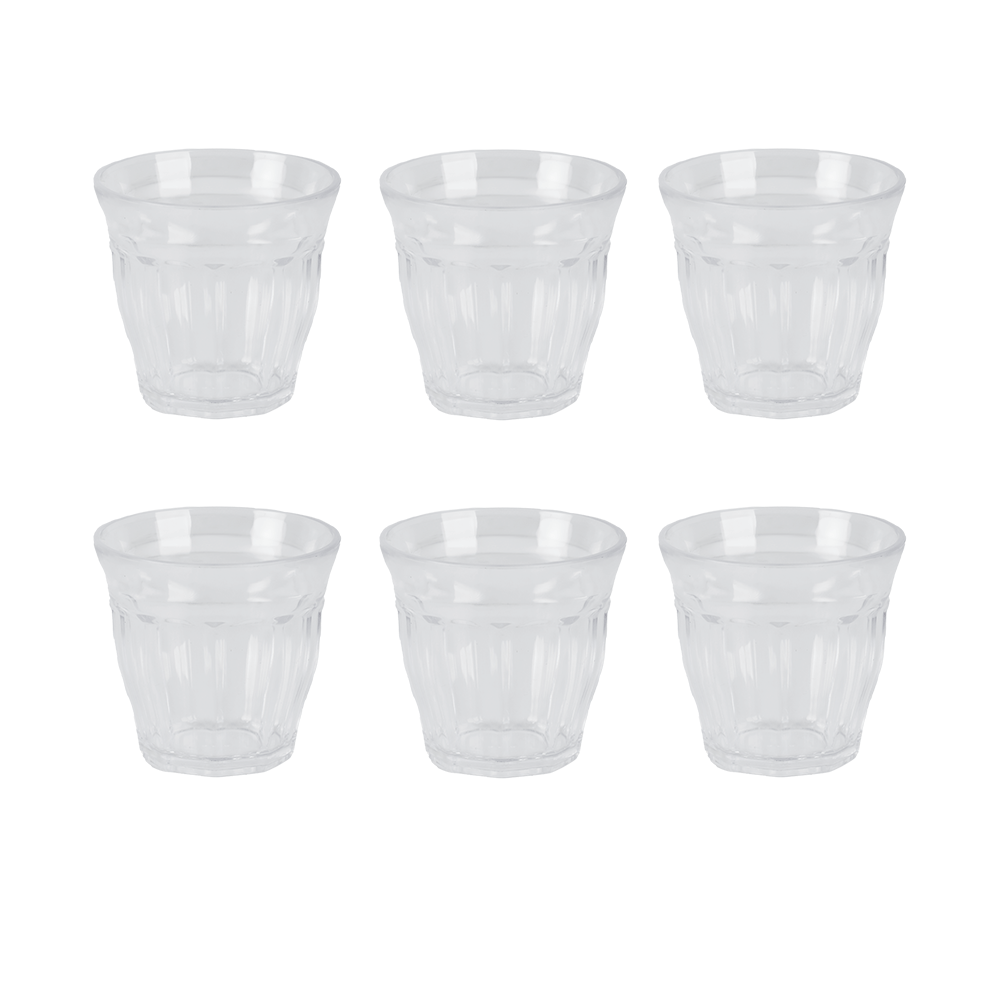 كاسات ضد الكسر - 6 قطع