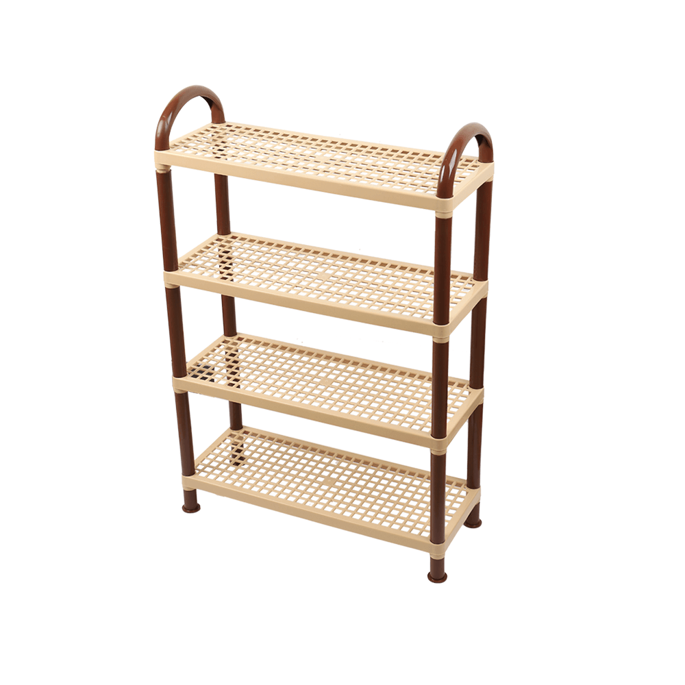 بلاستيكنا أرفف بلاستيكية متعددة الاستخدام - 4أرفف