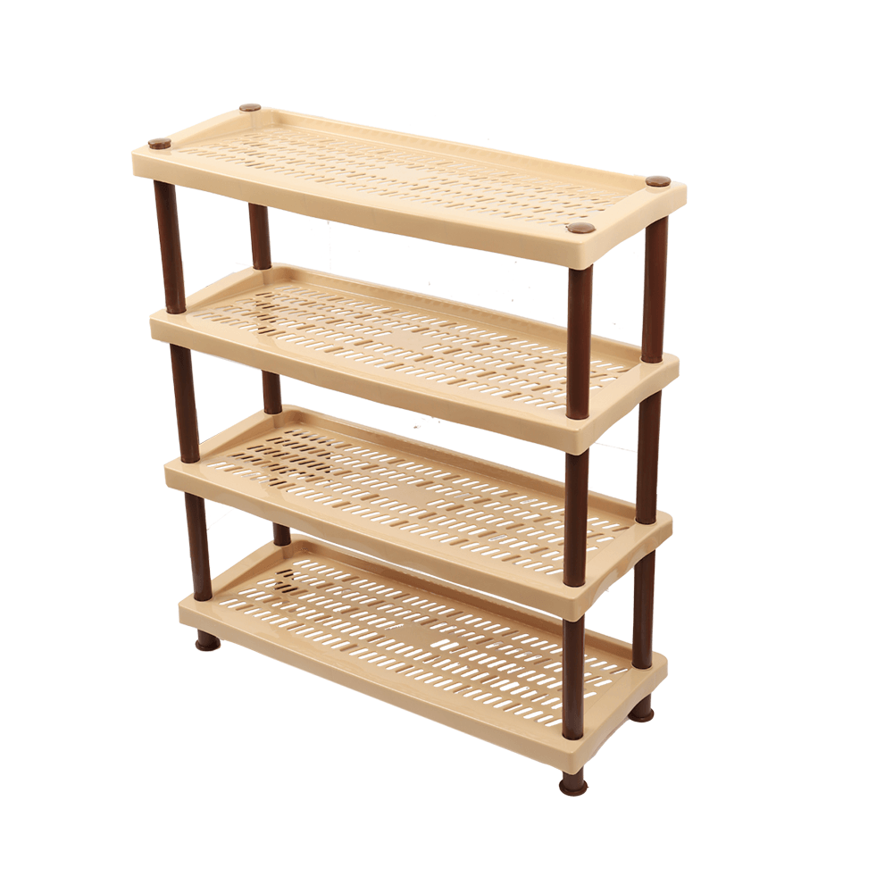 بلاستيكنا أرفف أحذية - 4 أرفف