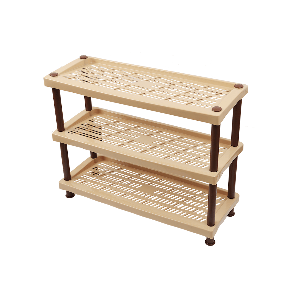 بلاستيكنا أرفف أحذية - 3 أرفف