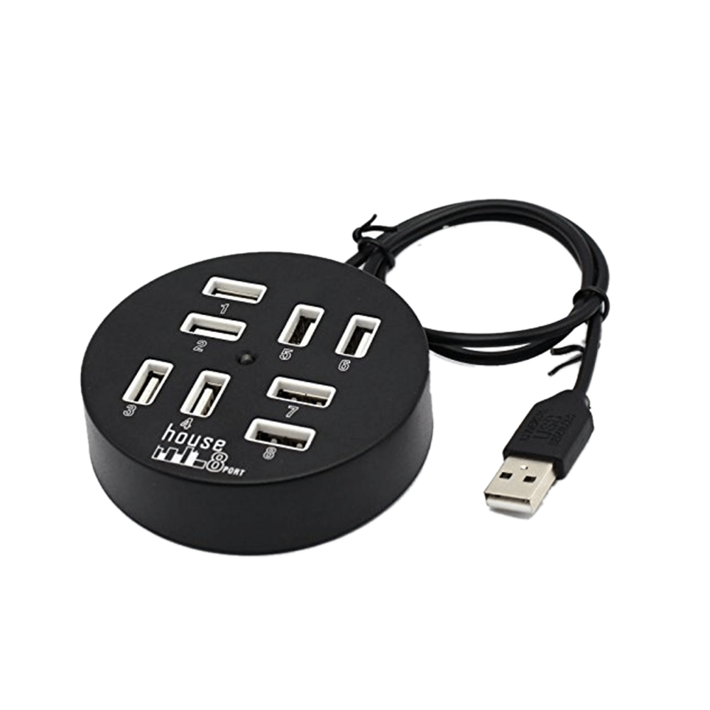 محور USB بـ 8 منافذ بسرعة نقل 1 تيرابايت - بطول 60 سم