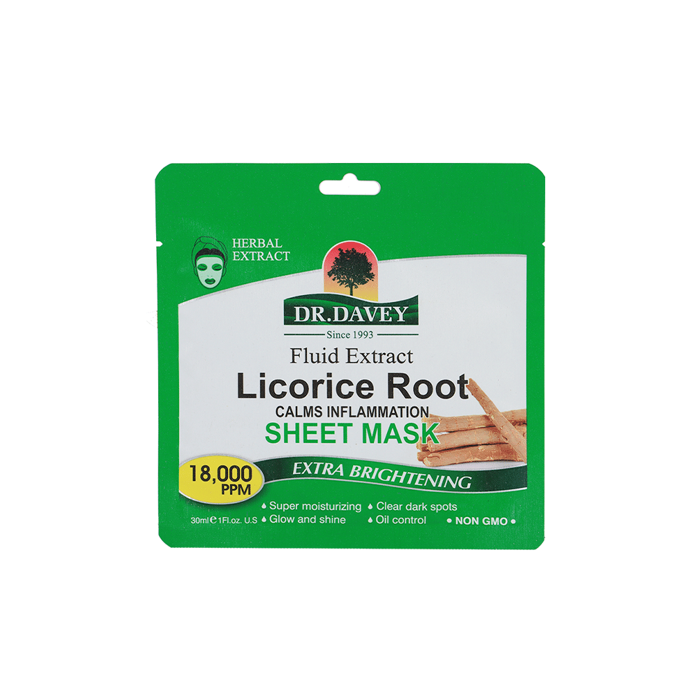 دكتور ديفي ماسك جذور عرق السوس