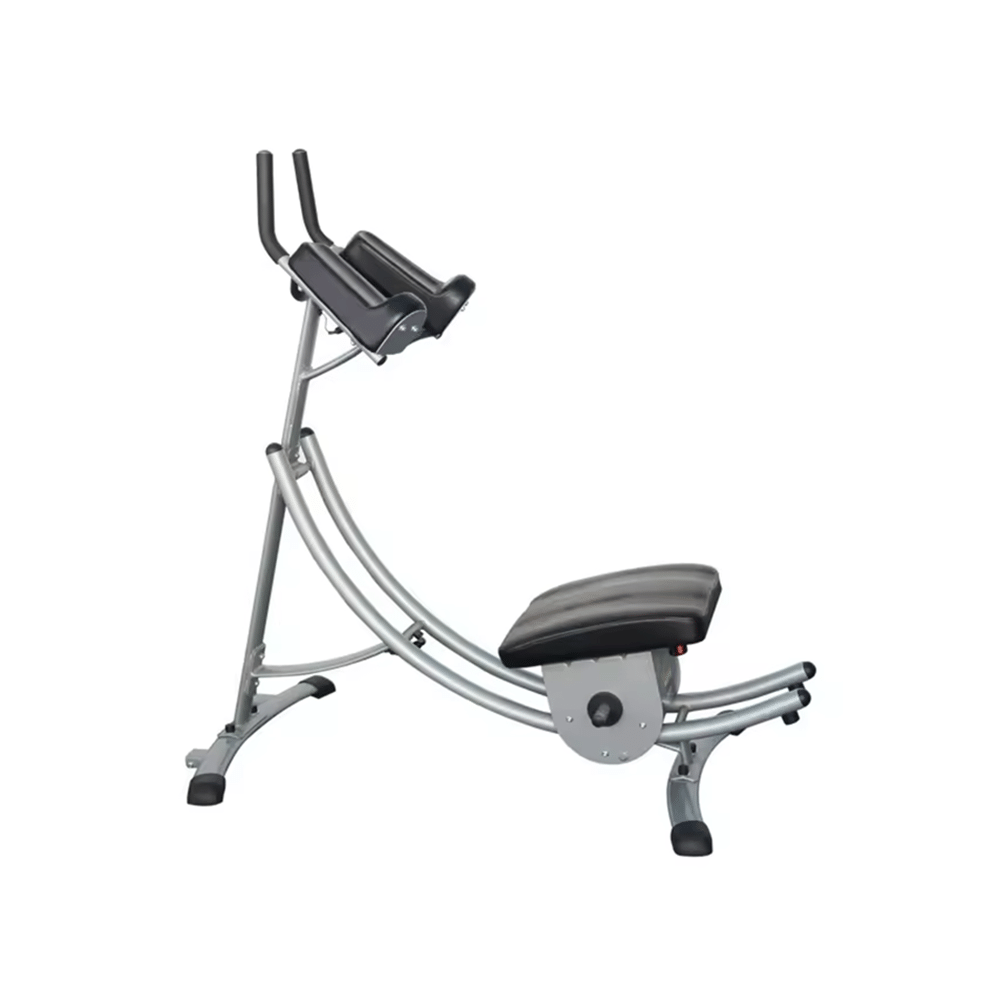 مقعد تمارين البطن وتنحيف الخصر قابل للطي مع مراقب LCD للأرجل والفخذين والمؤخرة