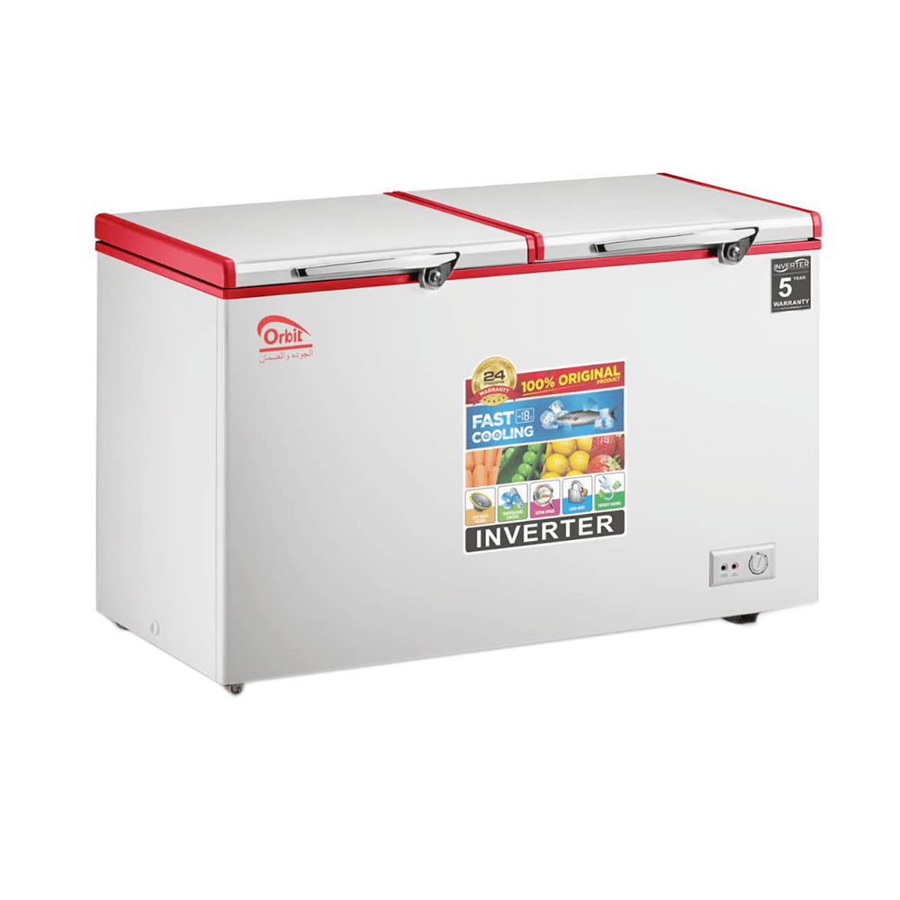 أوربت فريزر بتجميد انفرتر بدون اقلاع سعة 520 لتر - موديل BD(W)-550 وقوة 210 واط