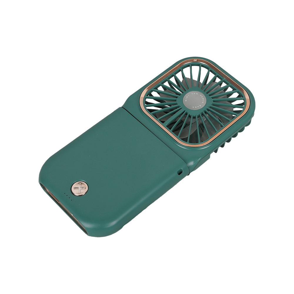 مروحة قابلة للطي مع شحن USB - موديل F30 وببطارية سعة 1000 مللي أمبير