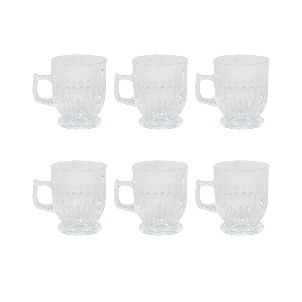 طقم كاسات شاي - عدد 6 كاسات