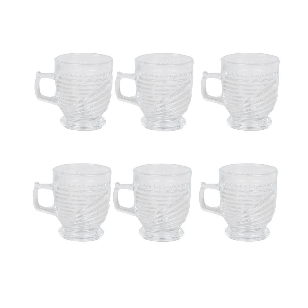 طقم كاسات شاي - عدد 6 كاسات