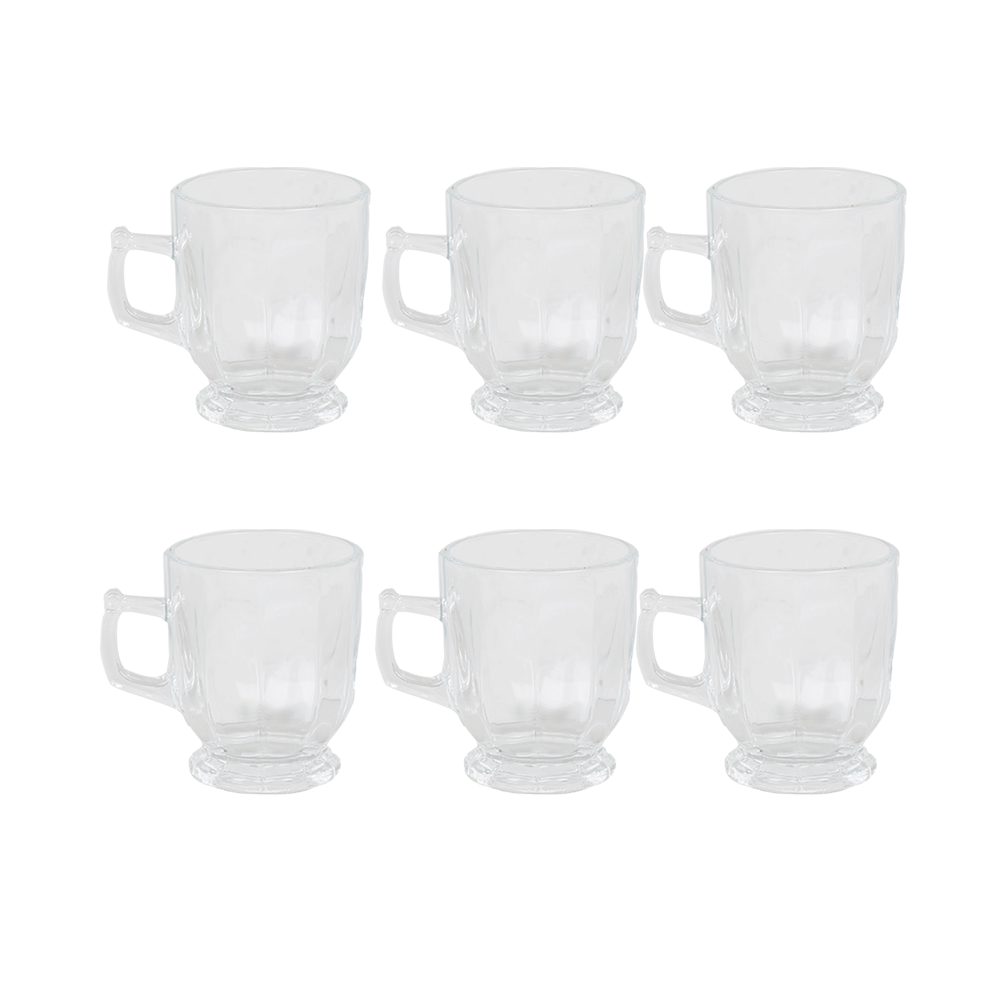 طقم كاسات شاي - عدد 6 كاسات