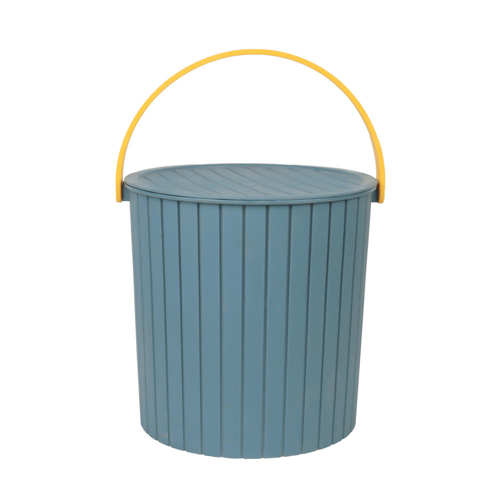 سطل متعدد الاستخدامات مع غطاء - 26سم