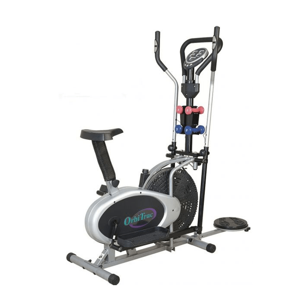 أوربتراك دراجة هوائية 4 في 1 مع الدمبلز