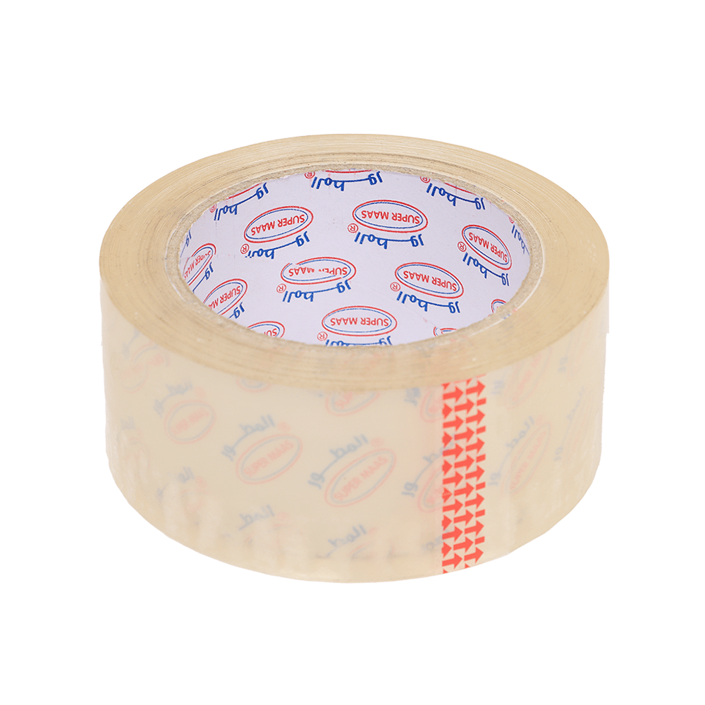 عجلة شريط لاصق شفاف- 2 أنش × 100 ياردة