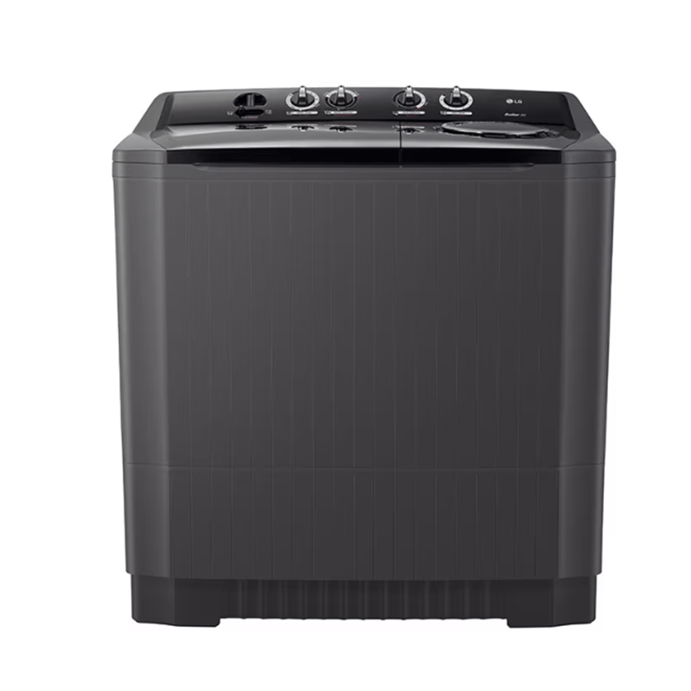 ال جي غسالة  حوضين -١٦ كيلو رمادي- P2061NT