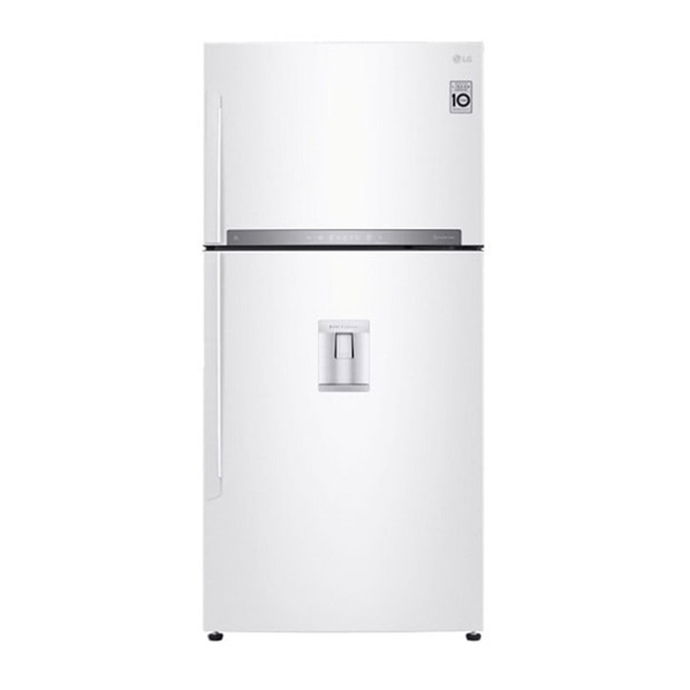 ثلاجة ال جي ابيض - موديل GL-T682HQCL