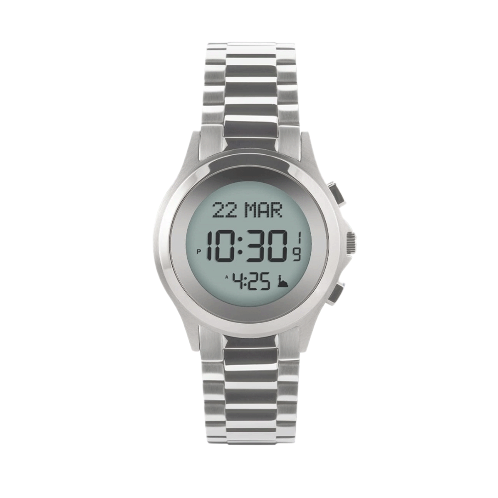 الفجر ساعة يد كلاسيكية بهيكل وسوار من الاستانلس أستيل - موديل WR-02