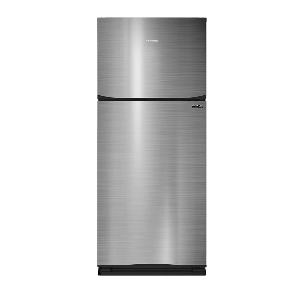 تورنيدو ثلاجة بخاصية إذابة الثلج بتصميم بابين سعة 450 لتر - موديل RF-580T-DST