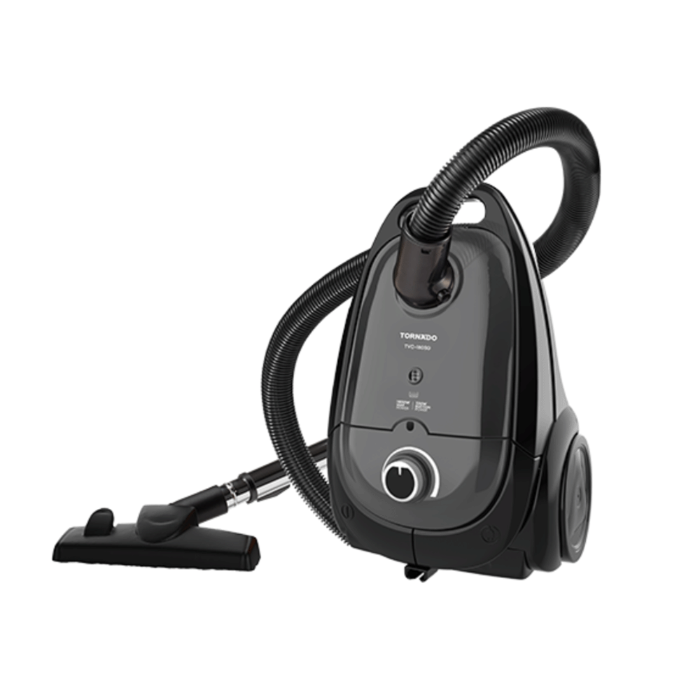 تورنيدو مكنسة كهربائية بقوة 1600 واط بفلتر مضاد للبكتيريا - موديل TVC180SG