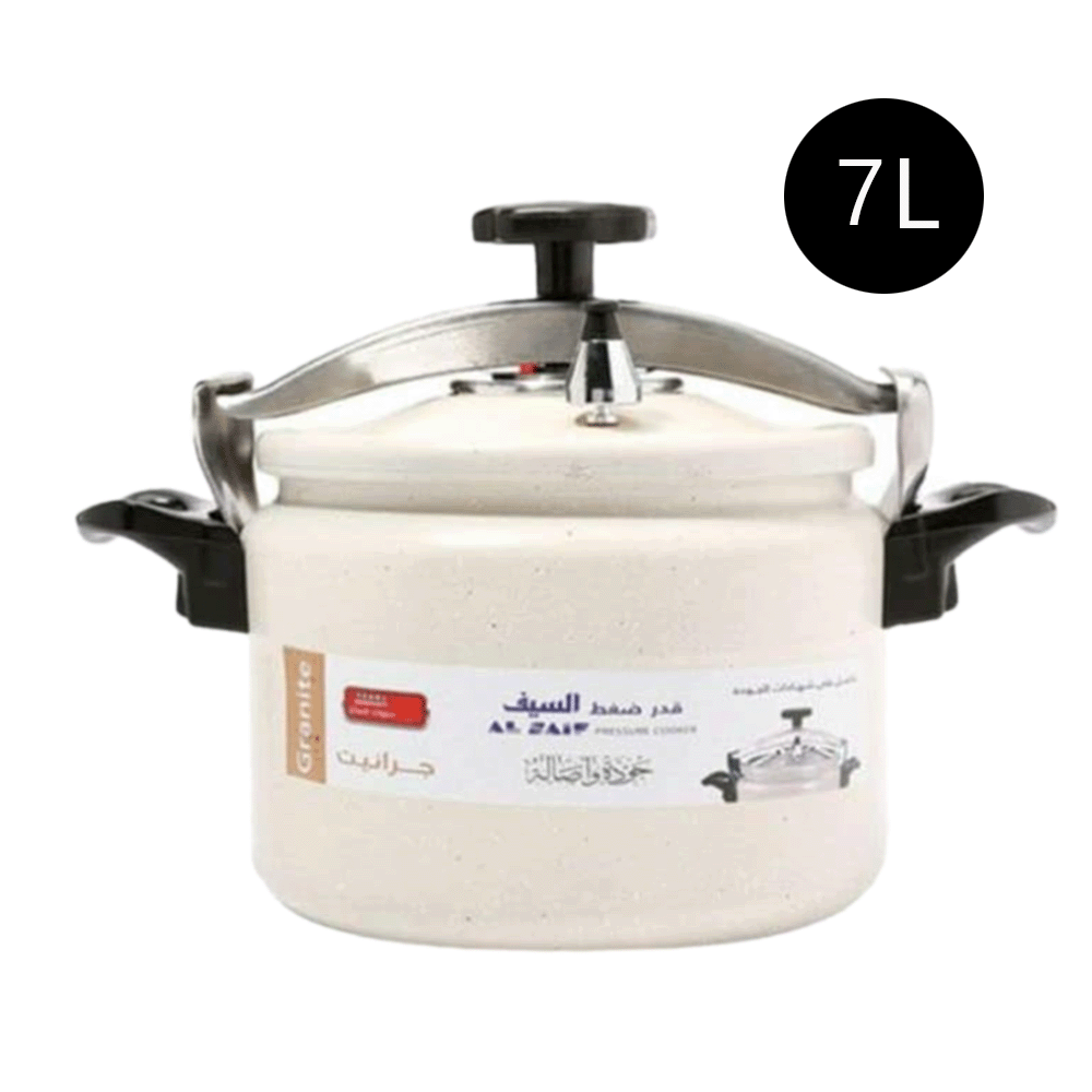 السيف حلة ضغط جرانيت - 7 لتر