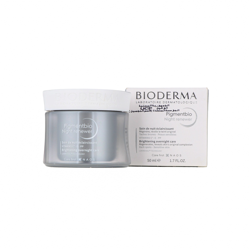 بيوديرما بيجمنت بيو كريم ليلي مجدد لتفتيح البشرة - 50 مل