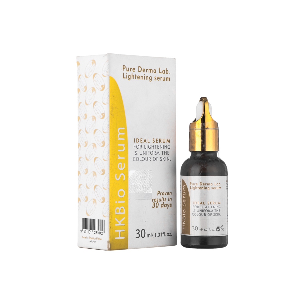 إتش كي بيو سيروم لتفتيح البشرة يوحد اللون ويقلل التصبغات - 30 مل