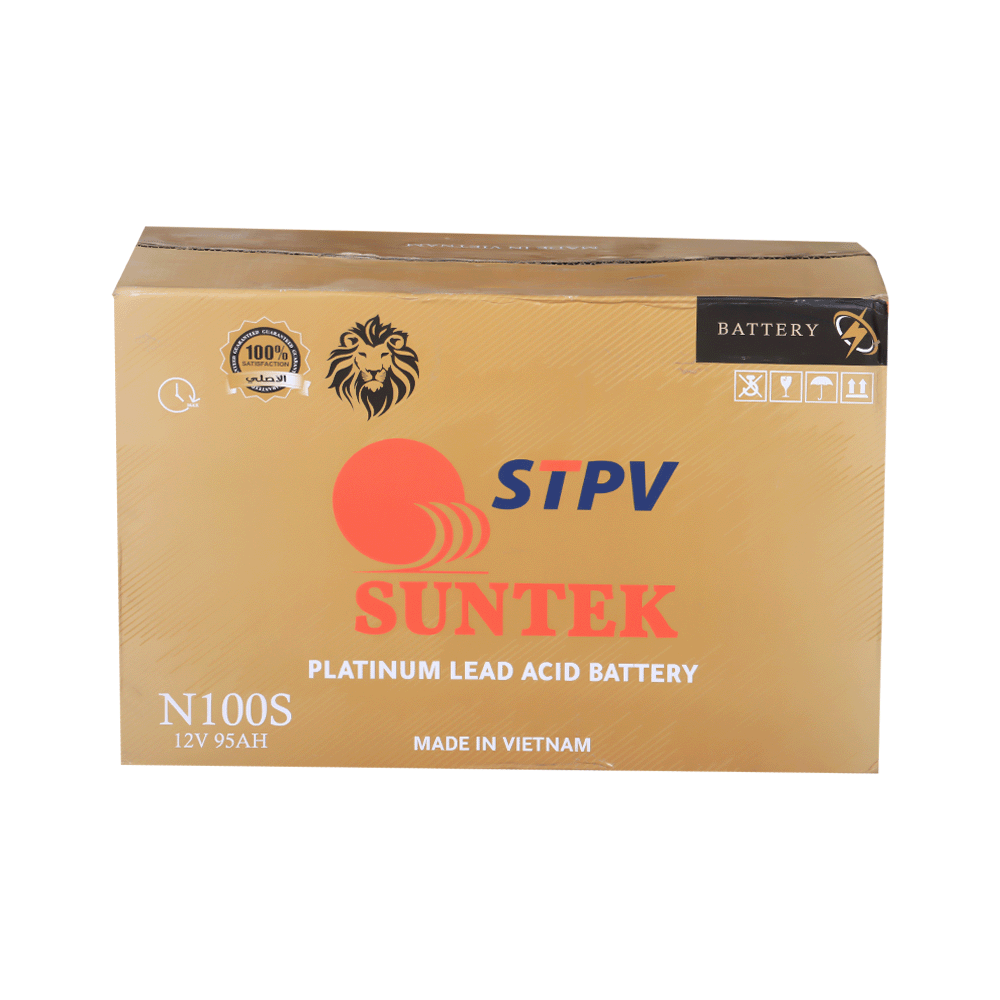 سن تيك بطارية بجهد 12 فولت سعة 100 أمبير - موديلN100S