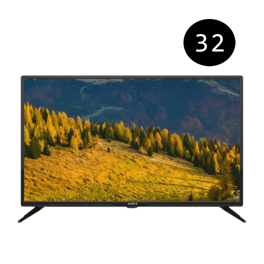 ستار اكس تلفزيون 32 بوصه سمارت نظامين - موديل SV-3205SMART