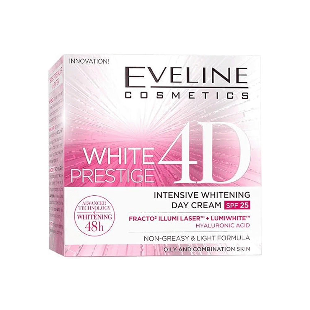 ايفنلاين كوزماتيكس كريم وايت برستيج 4 دي نهاري للتفتيح - 50 مل