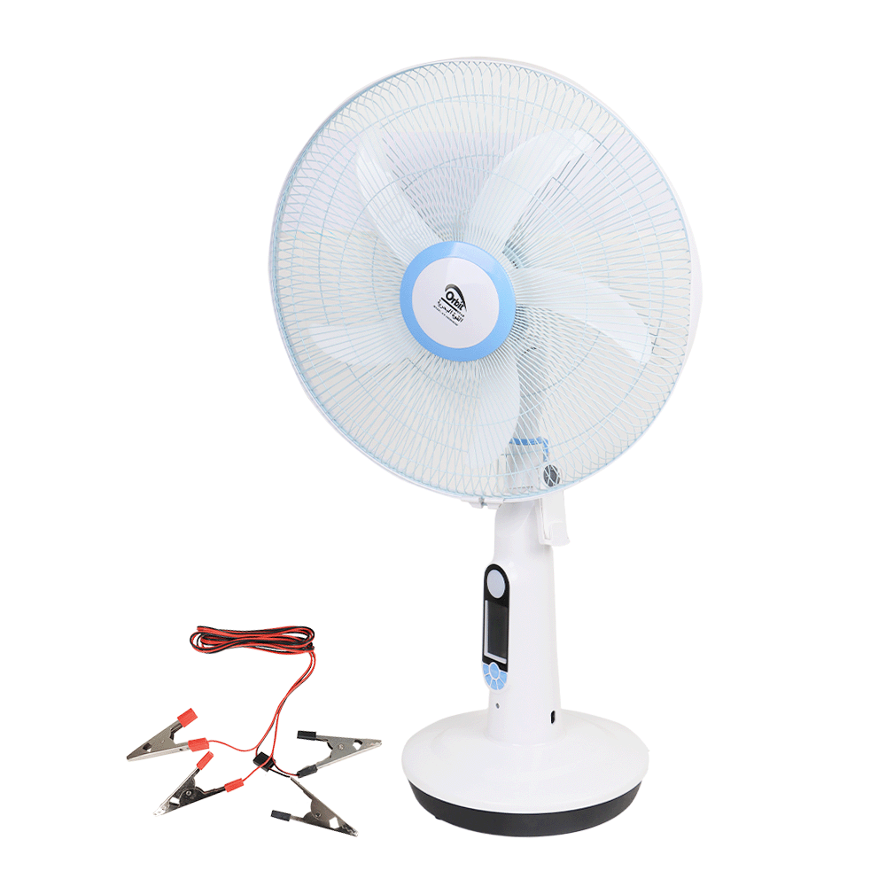 اوربت مروحة سقام حجم 16 أنش مع بطارية خازن