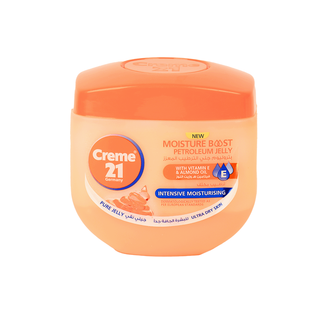 21 جيلي فازلين مع فيتامين هـ و زيت اللوز - 300 مل