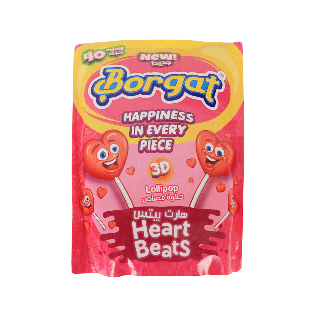 بورقات حلاوة مصاص عدد 40 × 14 جم