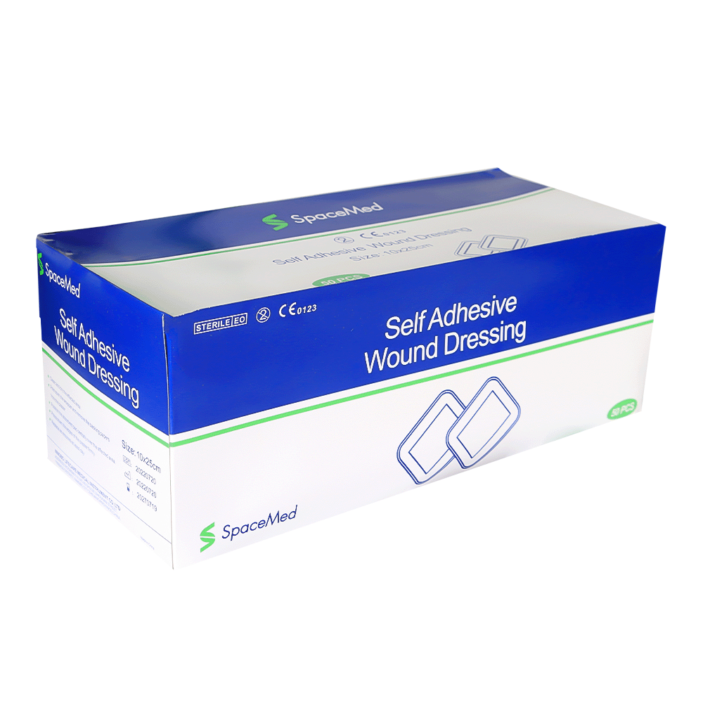 سبيس ميد ضمادات عمليات 25 × 10 سم - عدد 50 ضماد
