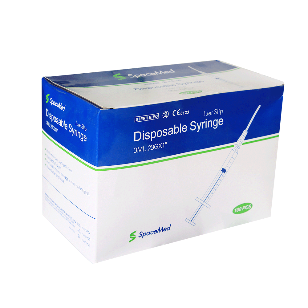 سبيس ميد سيرنج سعة 3 مل - عدد 100 حبة
