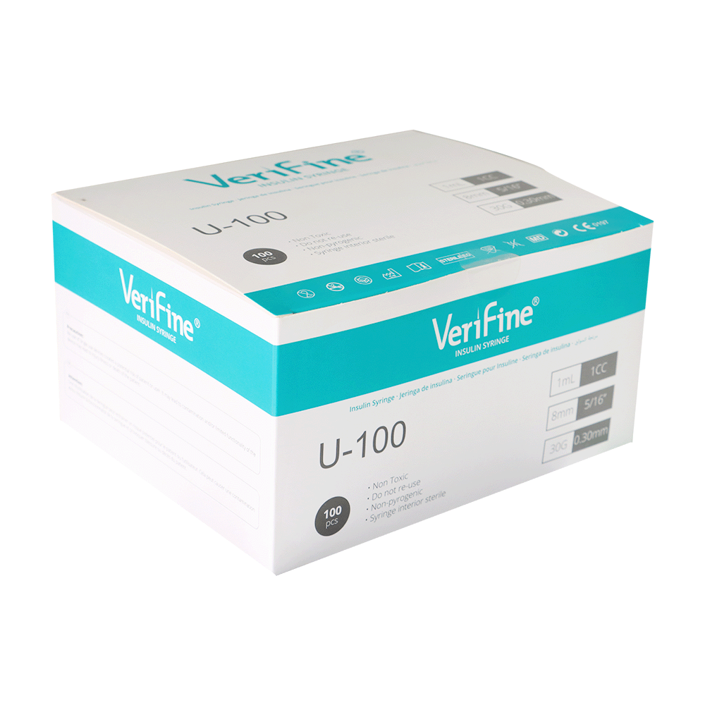 فيري فاين سيرنج انسولين سعة 1 مل - عدد 100 حبة