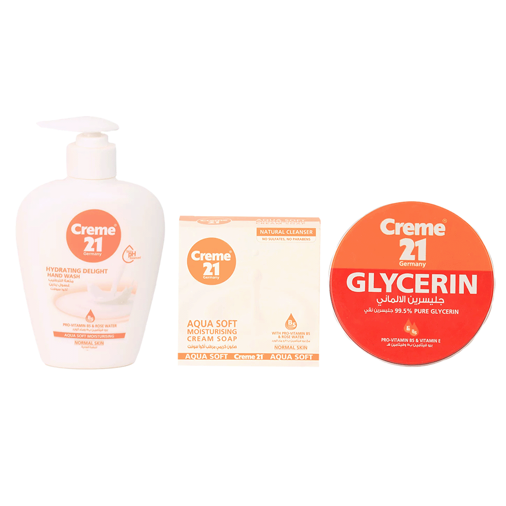 باكج 21 للعناية بالبشرة