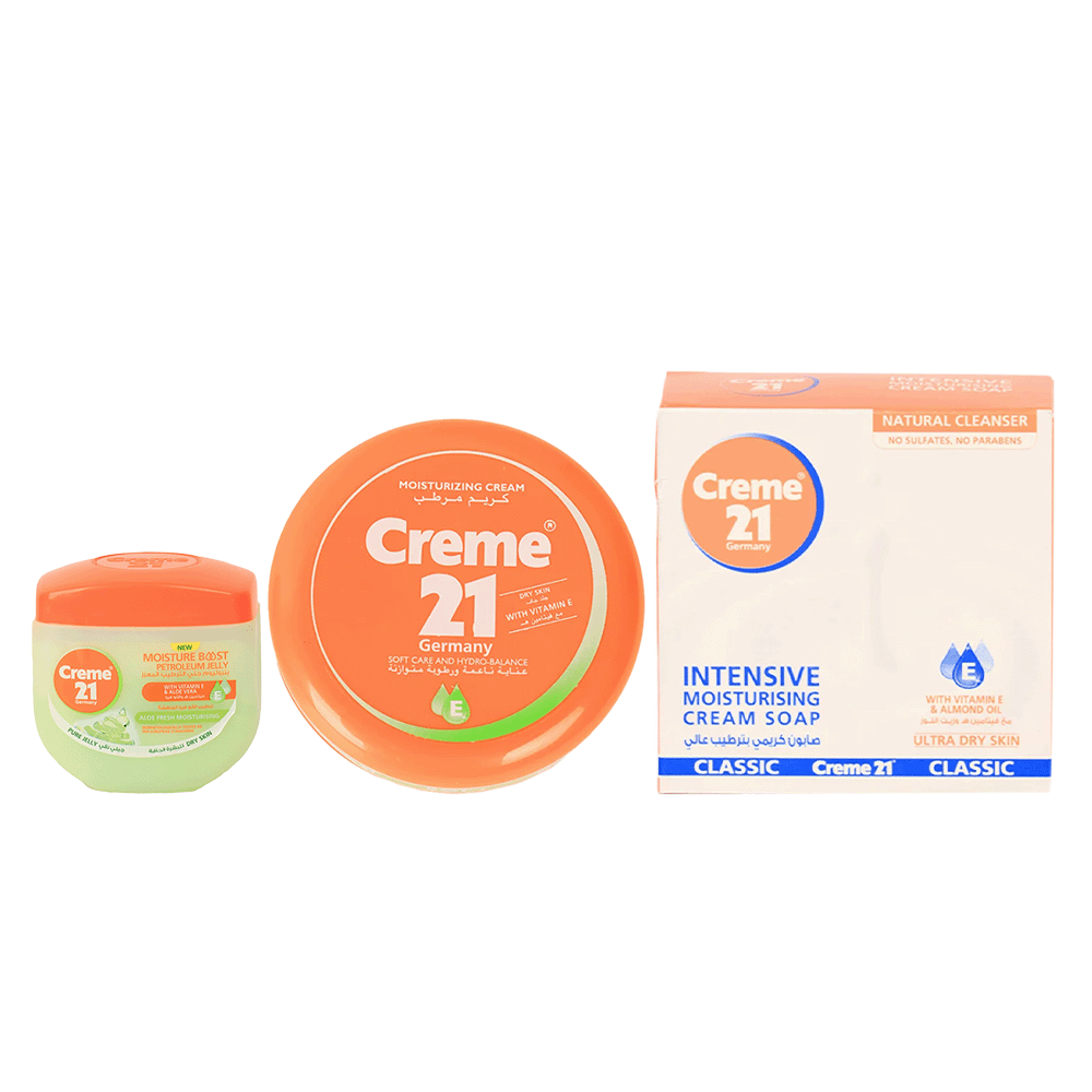 باكج 21 للعناية الفائقة بالبشرة