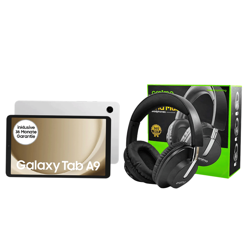 باكج سامسونج جالاكسي تاب A9 بلس و أورايمو سماعة رأس لاسلكية