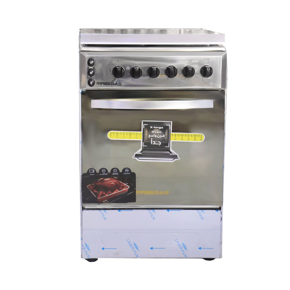 ماس طباخة غاز 4 شعلات مقاس 55 × 55 سم - موديل PC-555S