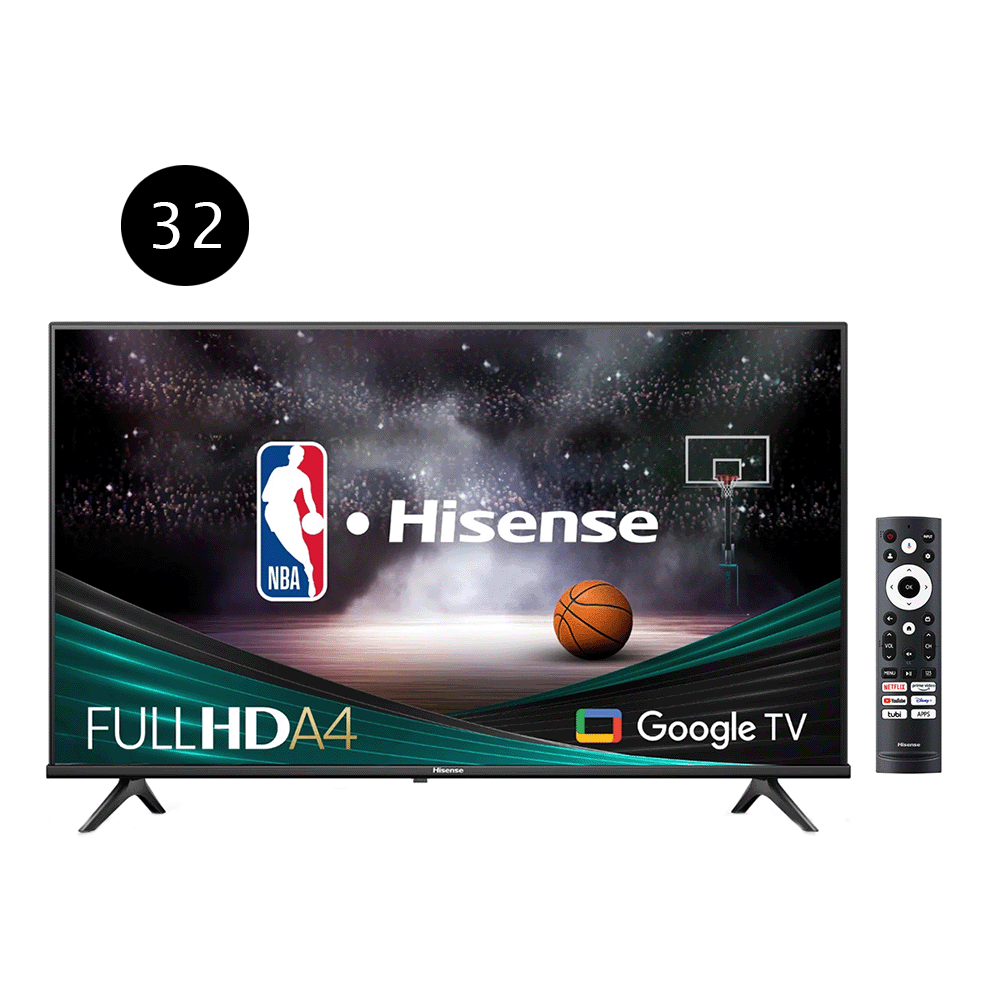 هايسنس تلفزيون 32 بوصة سمارت FHD A4K  - موديل 32A4K