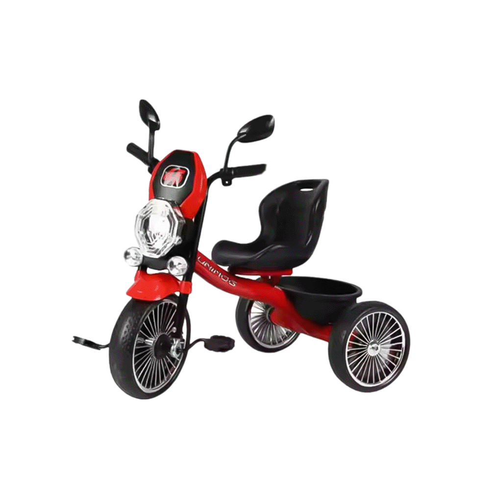 يونيموج دراجة ثلاثية العجلات للأطفال مع إضاءة مدمجة و موسيقى - موديل 5288R
