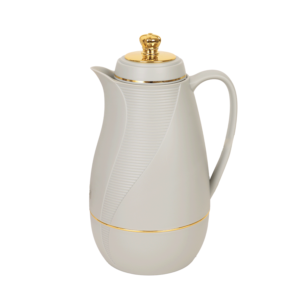 ريتال ترمس شاي بتصميم مزدوج الجدار سعة 1 لتر