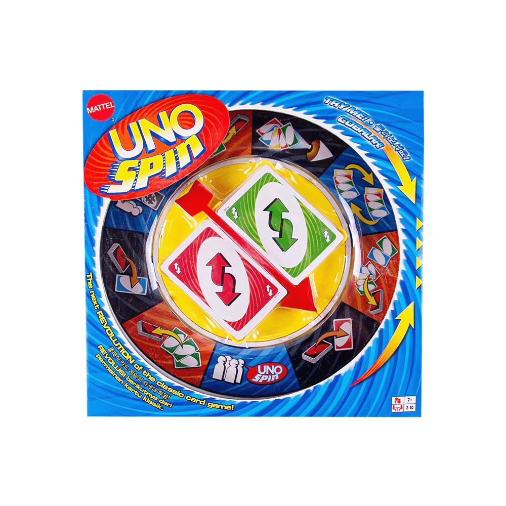 أونو سبين لعبة توزيع البطاقات الكلاسيكية