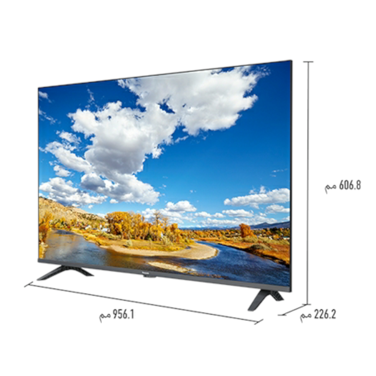 باناسونيك تلفزيون سمارت 43 بوصة موديل TH-43GS655 - أسود