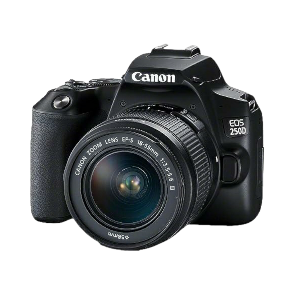 كانون كاميرا رقمية موديل EOS 250 D - أسود