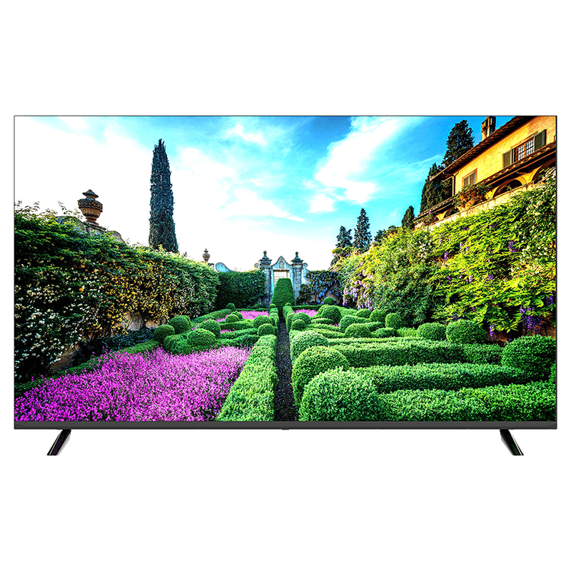 هيونداي تلفزيون سمارت بوصة 50 4K بدون فريم قوة 120 وات موديل HY-LTV50UHDS - اسود