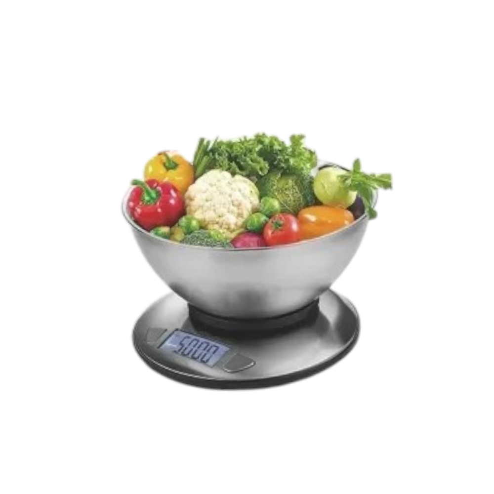 دي إس بي ميزان طعام حساس موديل KD7033 سعة 2 لتر - فضي 