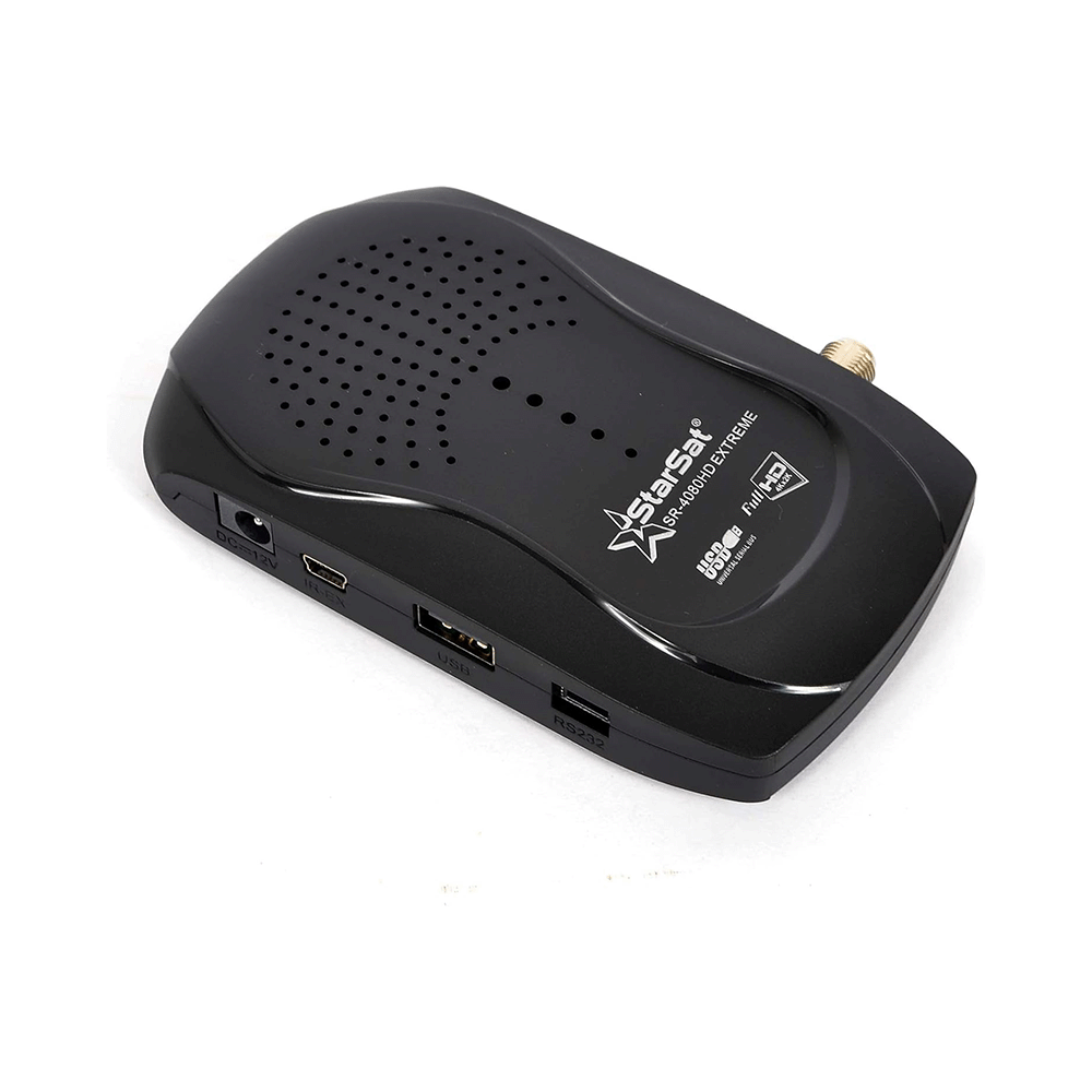 سيفر ستار سات موديل SR-4080HD - أسود