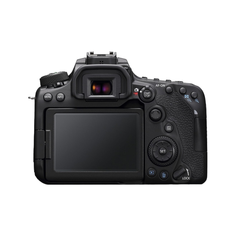 كانون كاميرا 90D بدقة 32.5 وتصوير 4K بعدسة 18-135 مللمتر - أسود