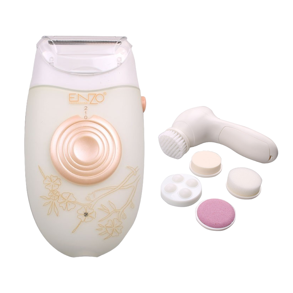 إنزو مكينة حلاقة وتنعيم نسائية 9 في 1 موديل EN-3088 - أبيض