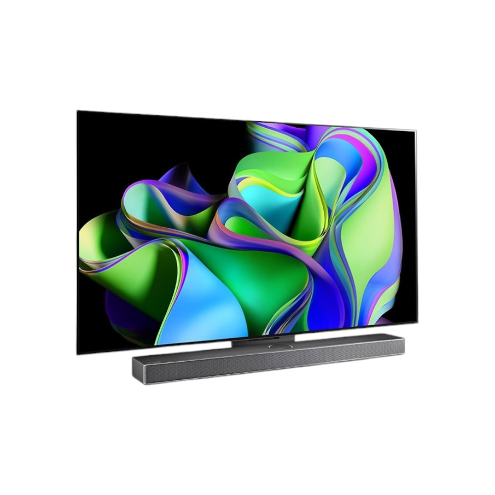 إل جي تلفزيون ذكي مقاس 55 بوصةدقة 4k Cinema HDR قوة 284 وات موديل OLED55C36LA - أسود 